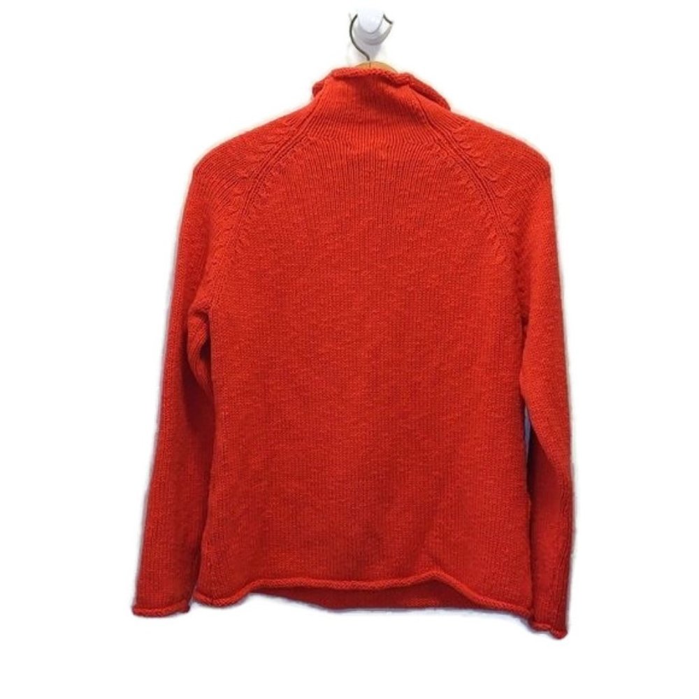 LLBean Women's Size M Pet 100% Cotton Sweater - Picture 7 of 11